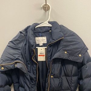 Brand new Cole Haan puffer jacket, never worn with tags!